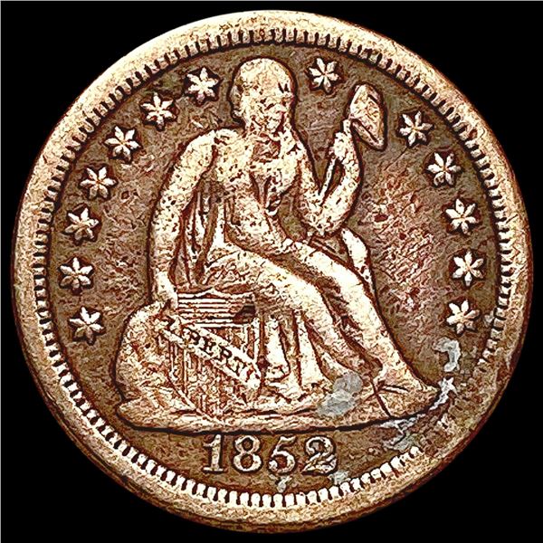 1852-O Seated Liberty Dime LIGHTLY CIRCULATED