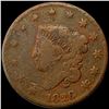 1826 Coronet Head Large Cent NICELY CIRCULATED