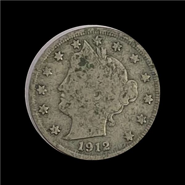 1912-S Liberty Victory Nickel LIGHTLY CIRCULATED