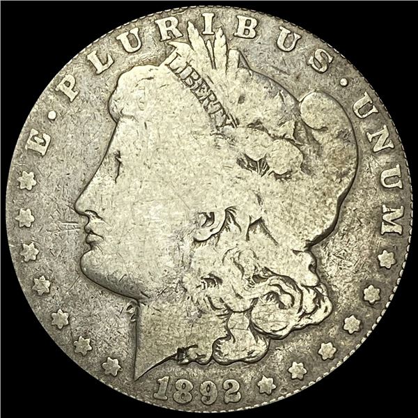 1892-CC Morgan Silver Dollar NICELY CIRCULATED