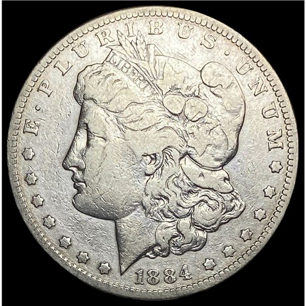 1884-S Morgan Silver Dollar LIGHTLY CIRCULATED