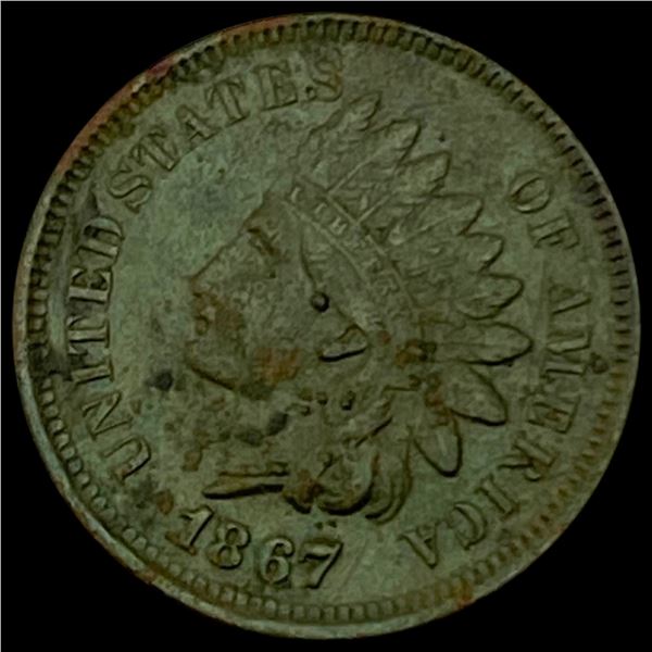 1867 Indian Head Cent CLOSELY UNCIRCULATED CLOSELY UNCIRCULATED