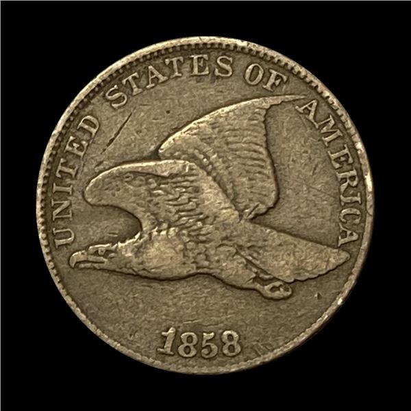 1858 Flying Eagle Cent LIGHTLY CIRCULATED