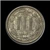 Image 2 : 1868 Nickel Three Cent ABOUT UNCIRCULATED