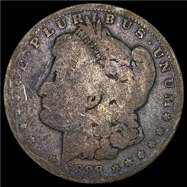 1888-O Hot Lips Morgan Silver Dollar NICELY CIRCULATED