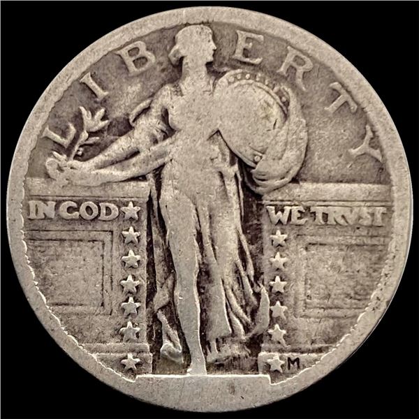 1921 Standing Liberty Quarter LIGHTLY CIRCULATED