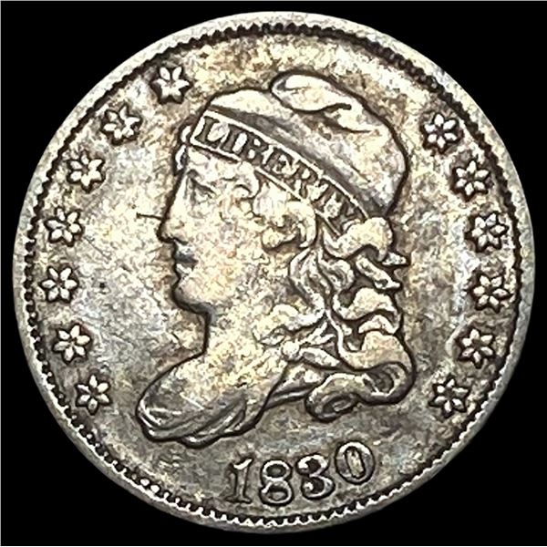 1830 Capped Bust Half Dime LIGHTLY CIRCULATED