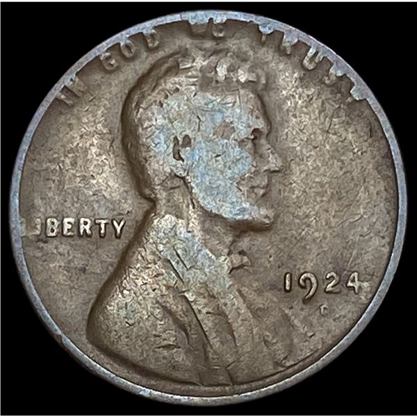 1924-D Wheat Cent NICELY CIRCULATED