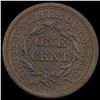 Image 2 : 1850 Braided Hair Large Cent CLOSELY UNCIRCULATED