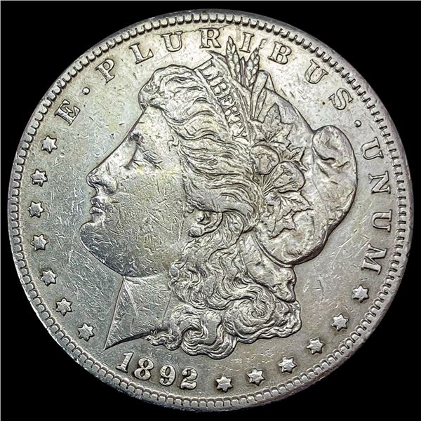 1892-CC Morgan Silver Dollar CLOSELY UNCIRCULATED