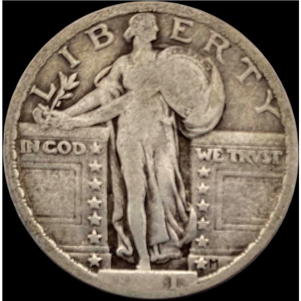 1921 Standing Liberty Quarter NICELY CIRCULATED