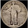 Image 1 : 1921 Standing Liberty Quarter NICELY CIRCULATED