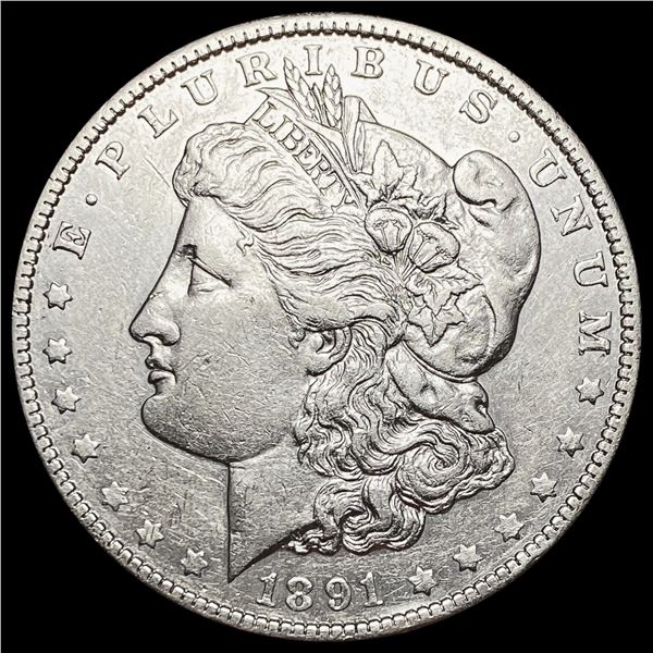 1891-O Morgan Silver Dollar CLOSELY UNCIRCULATED