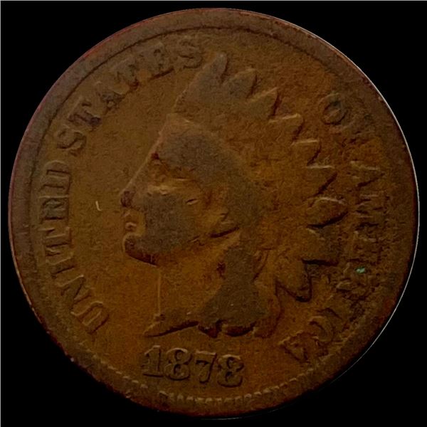 1878 Indian Head Cent NICELY CIRCULATED