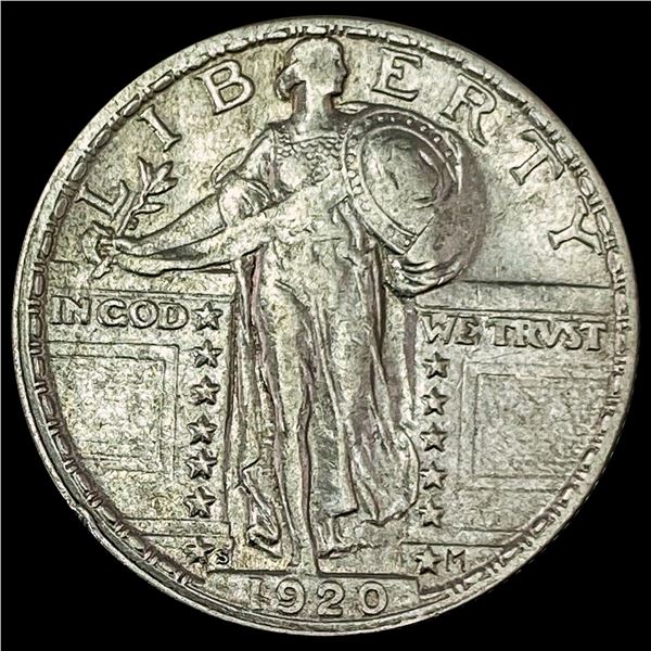 1920-S Standing Liberty Quarter CLOSELY UNCIRCULATED