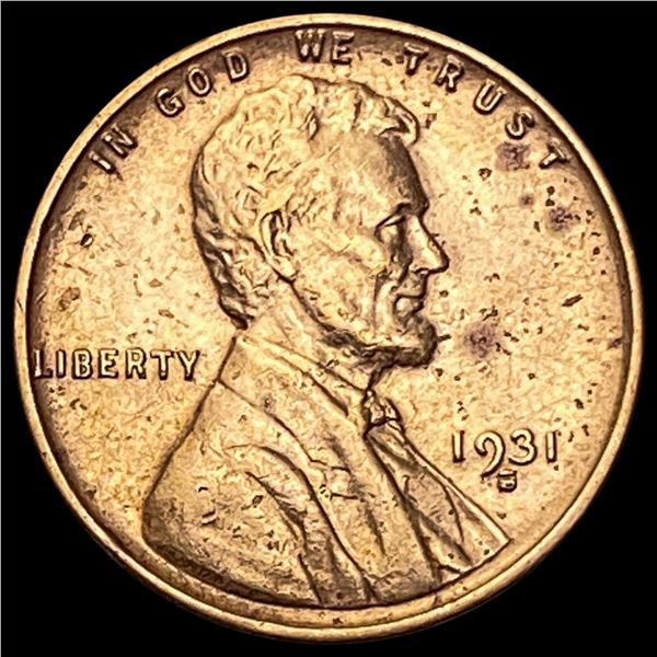1931-S Wheat Cent CLOSELY UNCIRCULATED