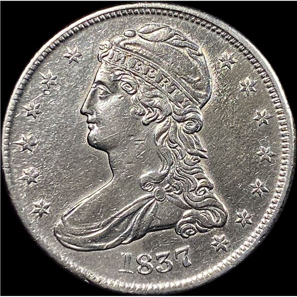 1837 Capped Bust Half Dollar CLOSELY UNCIRCULATED