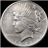 Image 1 : 1921 Silver Peace Dollar CLOSELY UNCIRCULATED