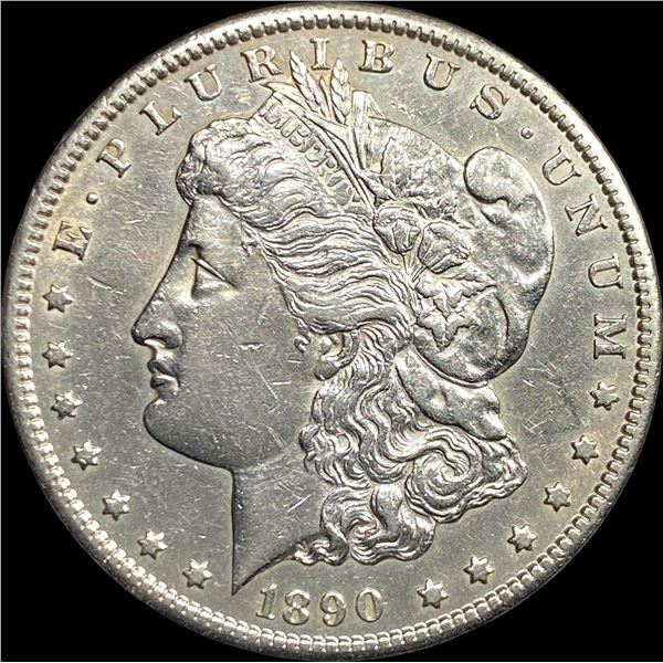 1890-CC Silver Morgan Dollar CLOSELY UNCIRCULATED