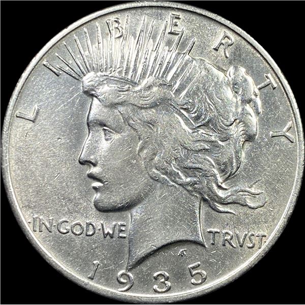 1935-S Peace Silver Dollar CLOSELY UNCIRCULATED