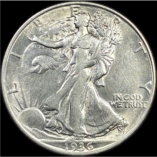 1936-D Walking Liberty Half Dollar CLOSELY UNCIRCULATED