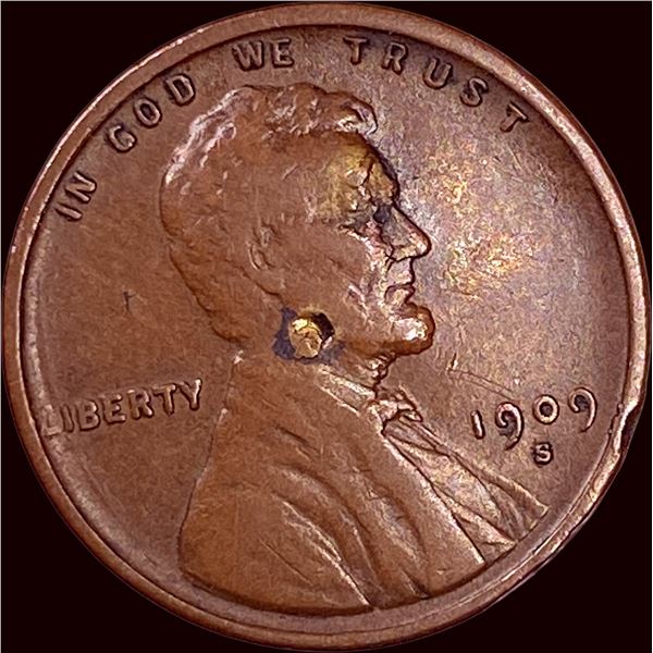 1909-S VDB Lincoln Wheat Cent HIGH GRADE