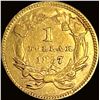 Image 2 : 1857 Gold $1 Indian Head Type 3 CHOICE AU