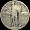 Image 1 : 1919-D Silver Standing Liberty Quarter NICELY CIRCULATED