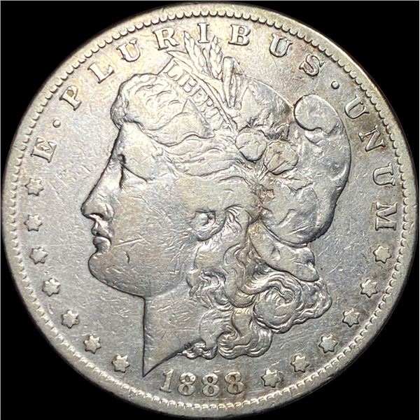 1888-S Silver Morgan Dollar LIGHTLY CIRCULATED
