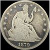 Image 1 : 1879 Seated Liberty Half Dollar NICELY CIRCULATED