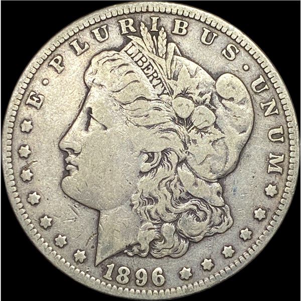 1896-S Silver Morgan Dollar LIGHTLY CIRCULATED
