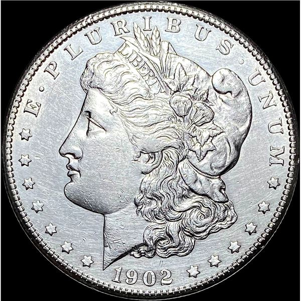 1902-S Silver Morgan Dollar CLOSELY UNCIRCULATED