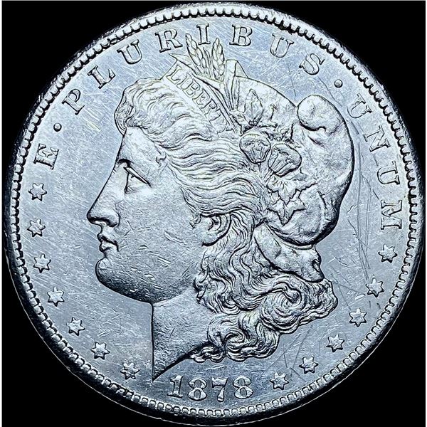 1878-CC Silver Morgan Dollar CHOICE AU