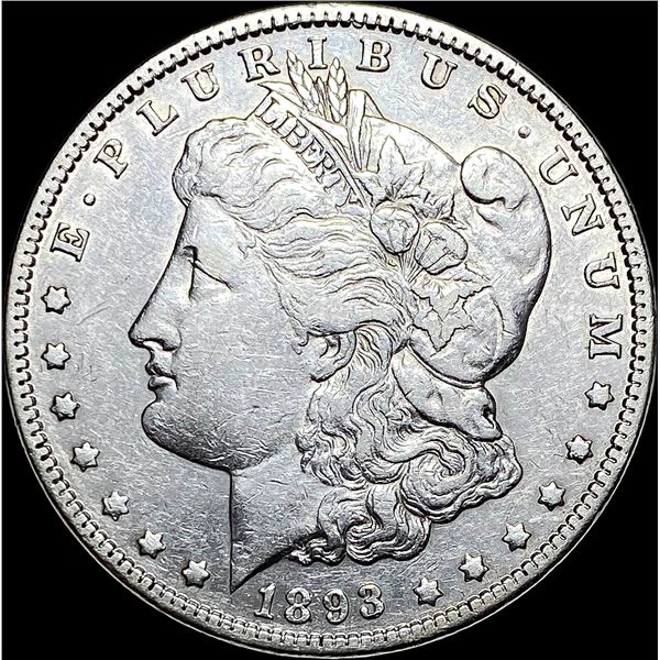1893 Silver Morgan Dollar CLOSELY UNCIRCULATED