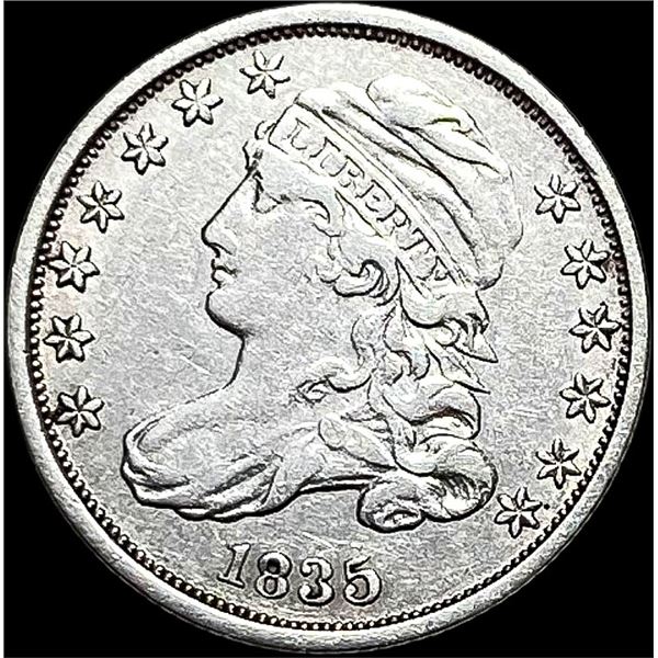 1835 Capped Bust Dime CLOSELY UNCIRCULATED