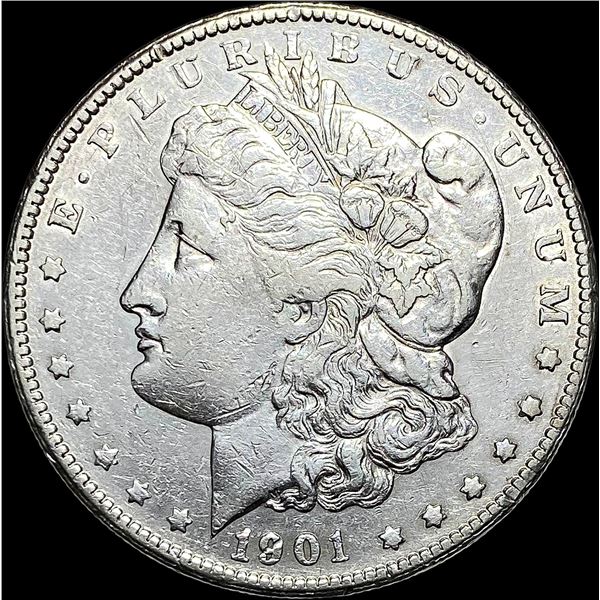 1901-S Silver Morgan Dollar CLOSELY UNCIRCULATED
