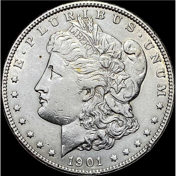 1901 Morgan Silver Dollar CLOSELY UNCIRCULATED