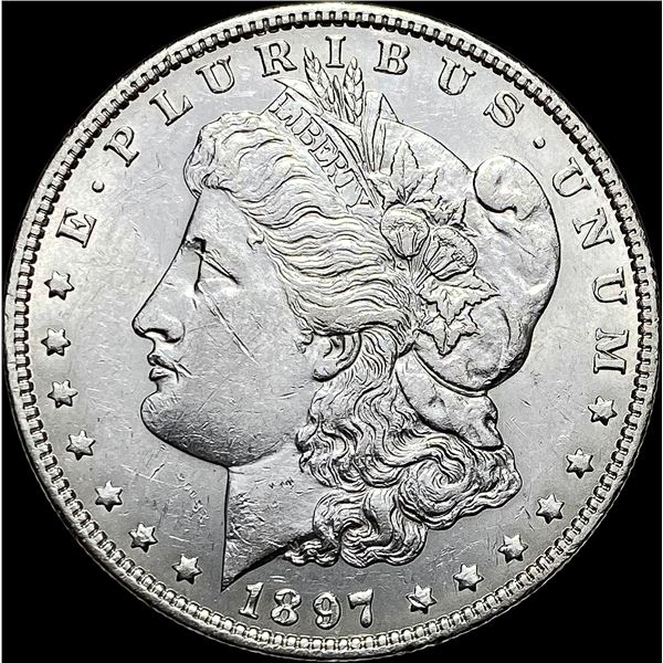 1897-O Morgan Silver Dollar CLOSELY UNCIRCULATED