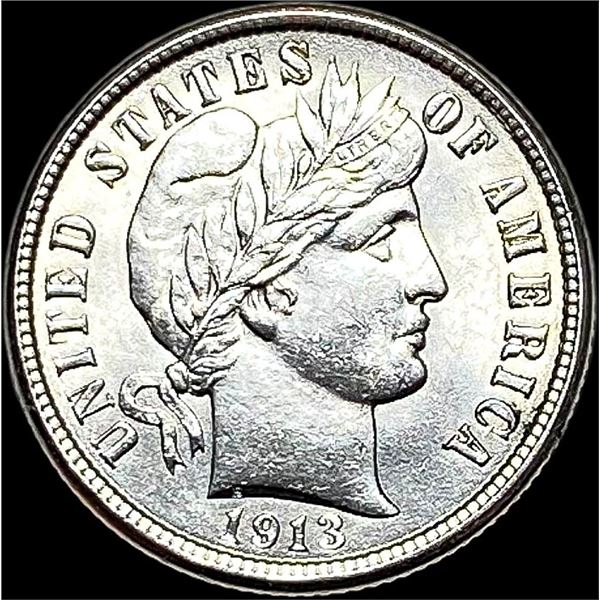 1913 Barber Dime UNCIRCULATED
