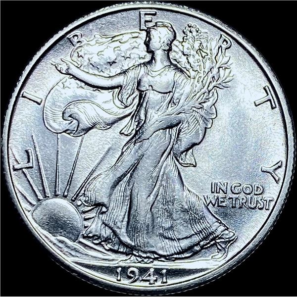 1941-S Walking Liberty Half Dollar CHOICE BU