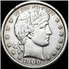 Image 1 : 1900-S Silver Barber Quarter UNCIRCULATED