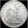 Image 1 : 1853 Seated Liberty Half Dollar Arrows/Rays CLOSELY UNCIRCULATED