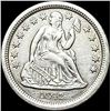 Image 1 : 1842 Silver Seated Liberty Dime UNCIRCULATED