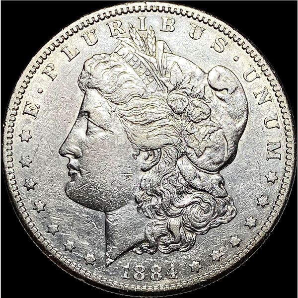 1884-S Silver Morgan Dollar CLOSELY UNCIRCULATED