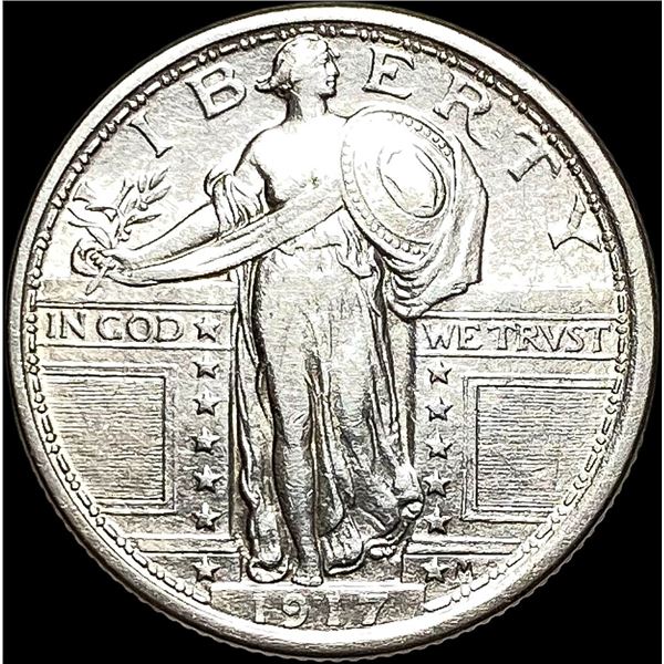 1917 Standing Liberty Quarter Type 1 CLOSELY UNCIRCULATED