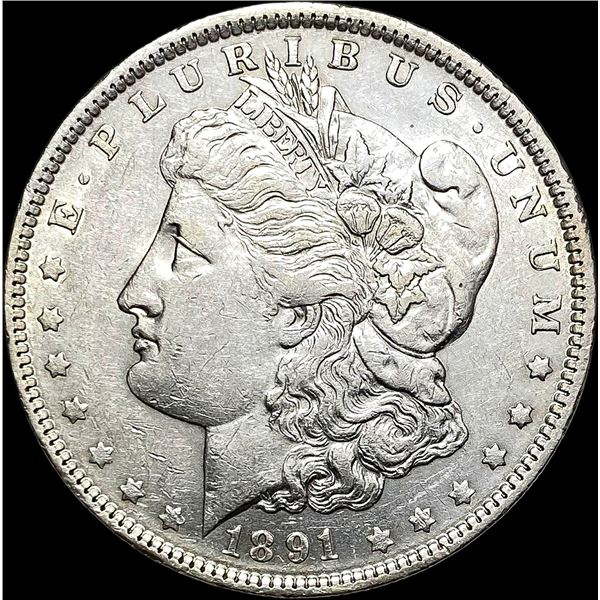 1891-O Silver Morgan Dollar CLOSELY UNCIRCULATED