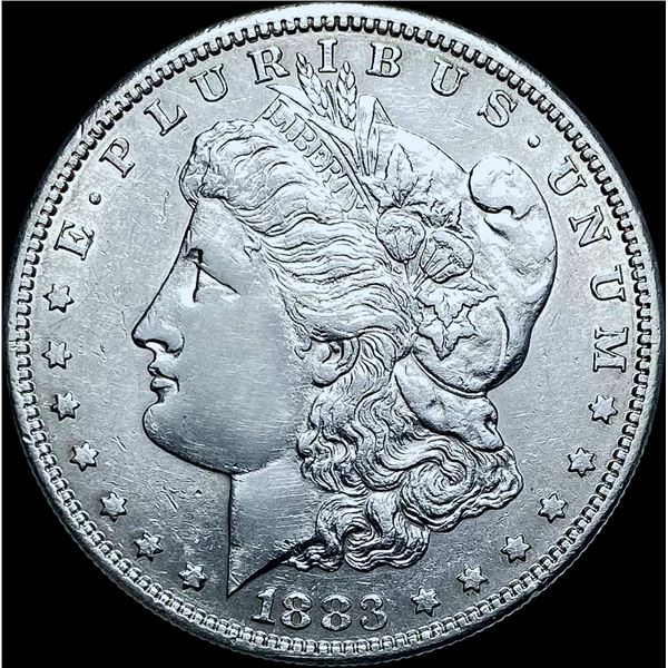 1883-S Silver Morgan Dollar CHOICE AU