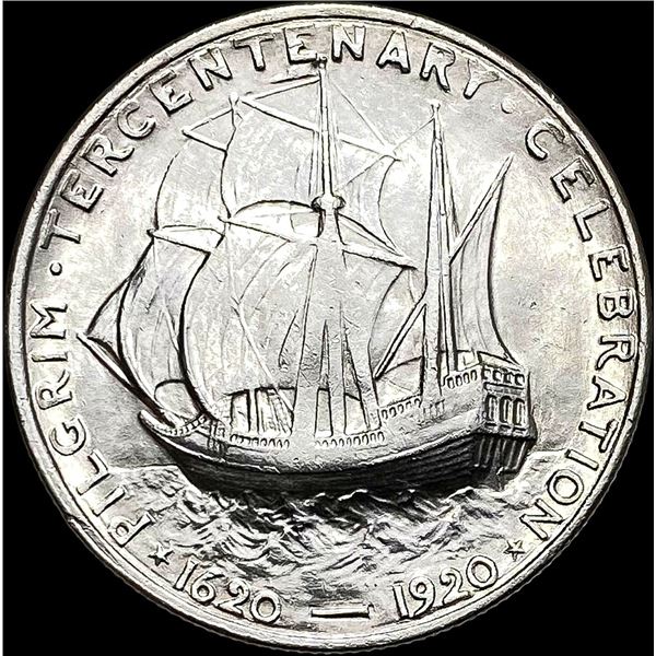 1920 Silver Pilgrim Tercentenary Half Dollar UNCIRCULATED