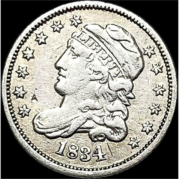 1834 Capped Bust Half Dime CLOSELY UNCIRCULATED