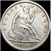 Image 1 : 1839 Seated Liberty Half Dollar CLOSELY UNCIRCULATED